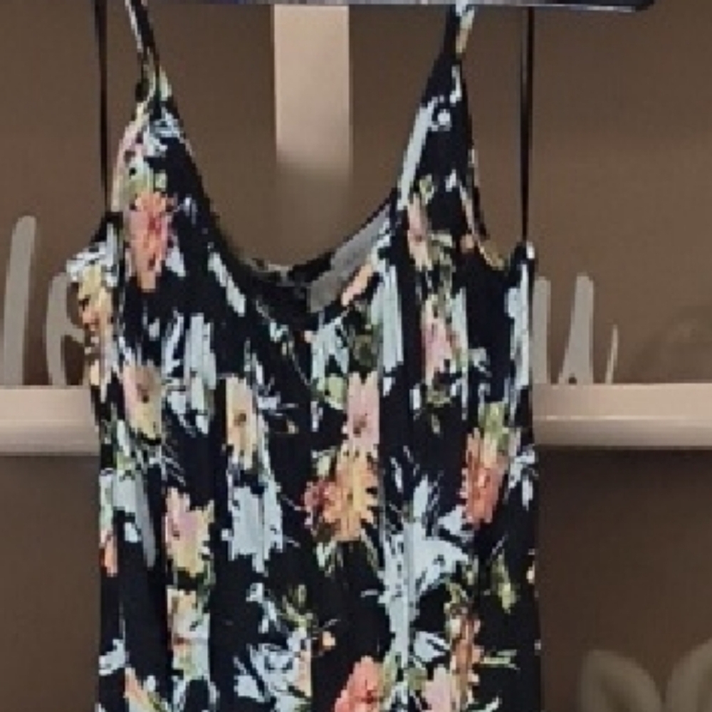 Socialite Black Floral Dress